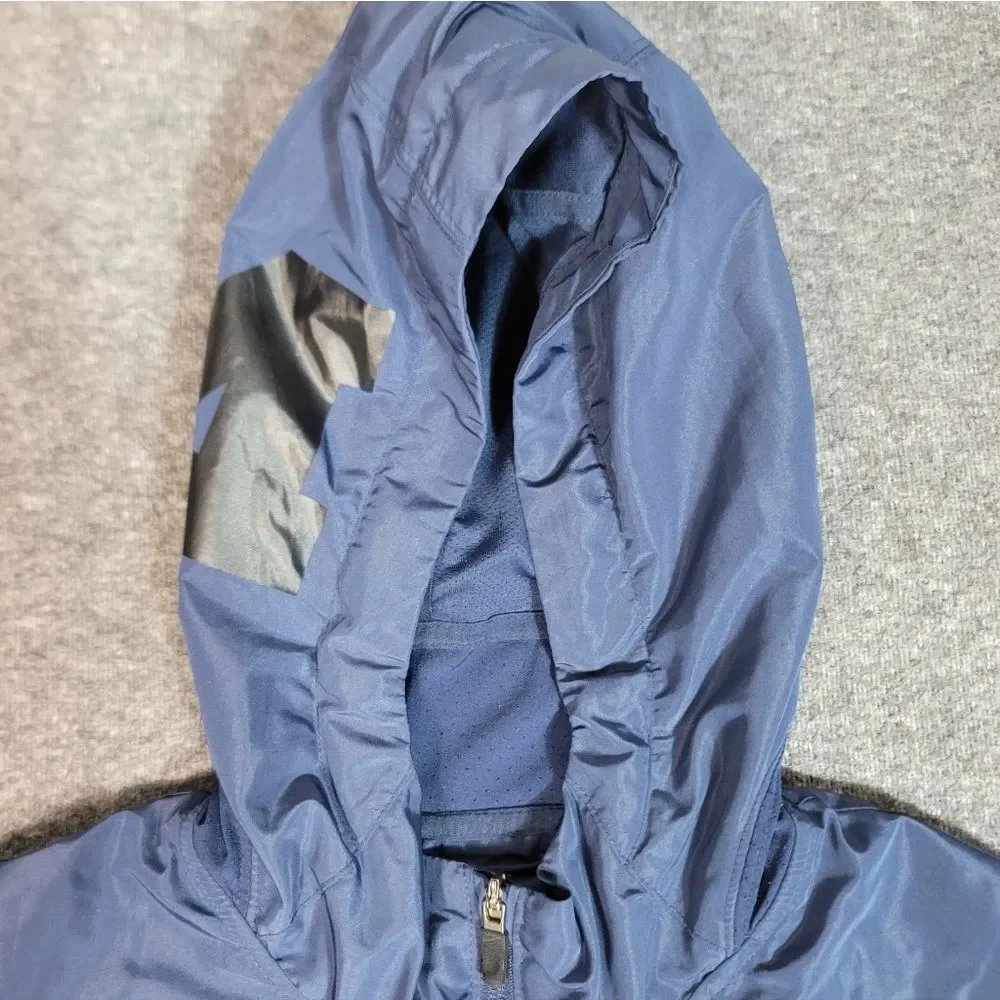 Jordan Michigan Wolverines Dri-Fit Team Issue Jacket Mens L +2 Hooded NCAA